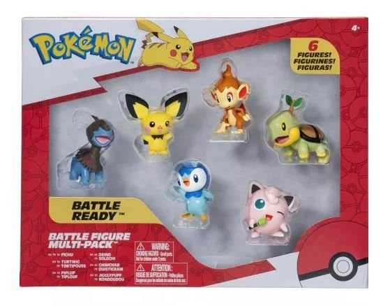 Φωτογραφία προϊόντος: Jazwares Pokemon Φιγούρες 6τεμ W5 (JW002469-W05)