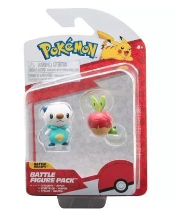 Φωτογραφία προϊόντος: Jazwares Pokemon Φιγούρες 2 Τεμάχια W14 Oshawott Applin (JW095007-W14-3)