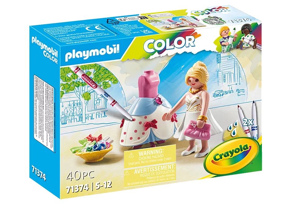 Φωτογραφία προϊόντος: Playmobil Color Σχεδιάστρια Μόδας (71374)