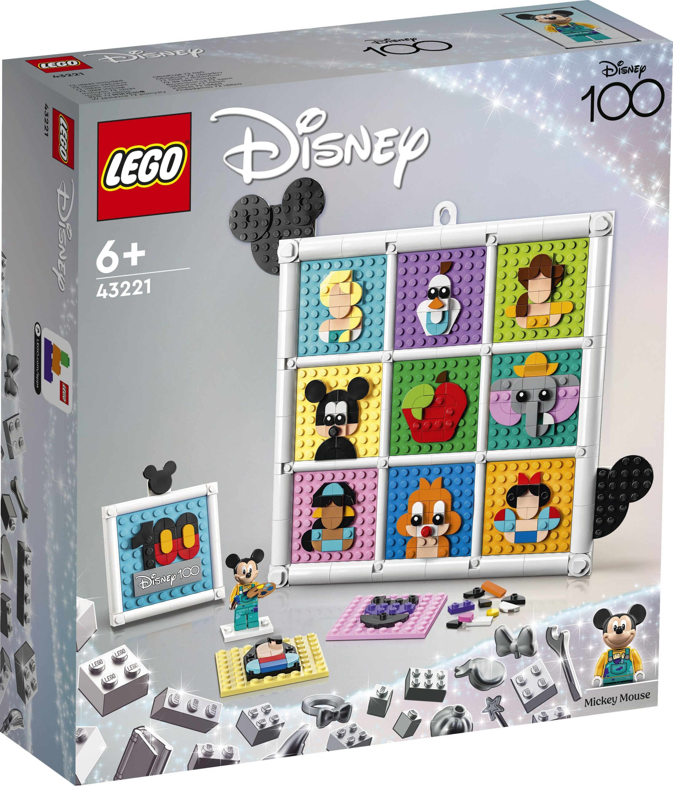 Φωτογραφία προϊόντος: LEGO Disney 100 Χρόνια με Εμβληματικούς Χαρακτήρες Disney (43221)