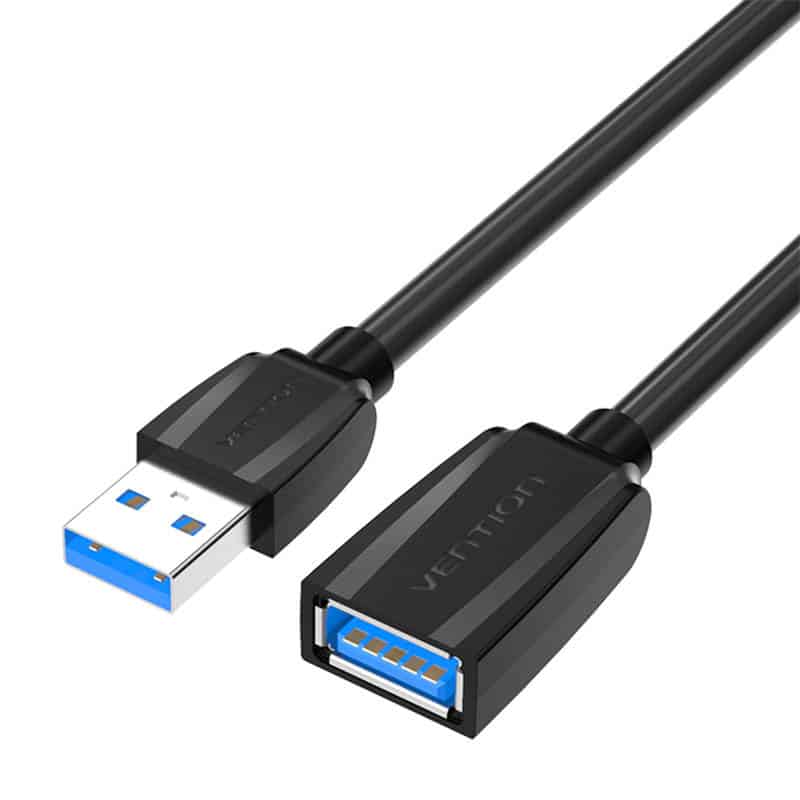 Φωτογραφία προϊόντος: Extension Cable USB 3.0 male to USB female Vention VAS-A45-B300 3m (Black)