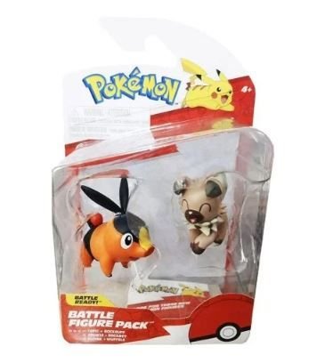 Φωτογραφία προϊόντος: Jazwares Pokemon Φιγούρες 2 Τεμάχια W14 Tepig Rockruff (JW095007-W14-4)