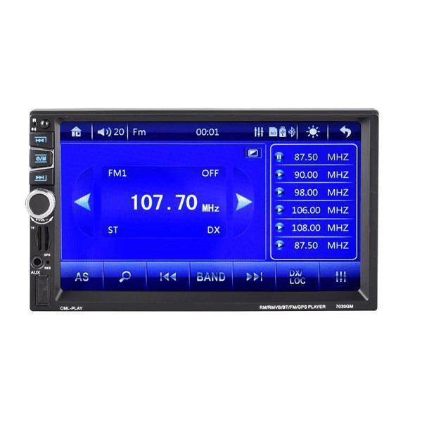 Φωτογραφία προϊόντος: OEM GPS Multimedia Ηχοσύστημα Αυτοκινήτου 2DIN με Οθόνη Αφής 7″ &amp; Τηλεχειριστήριο MP5 Player 7030GM