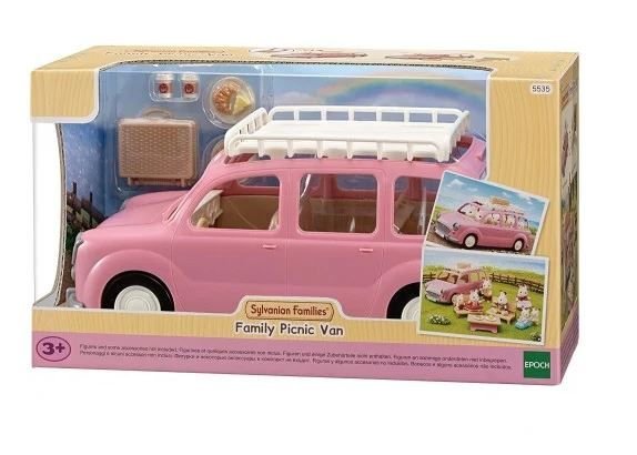 Φωτογραφία προϊόντος: Epoch Sylvanian Families: Οικογενειακό Βανάκι Για Πικνικ (05535)