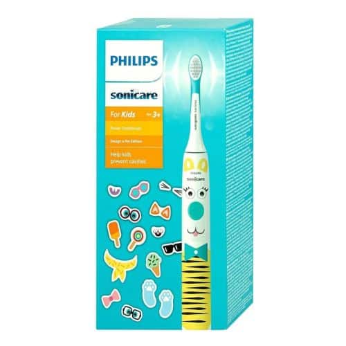 Φωτογραφία προϊόντος: Philips Electric Toothbrush Sonicare for Kids HX3601/01 Pet Edition White/Yellow EU