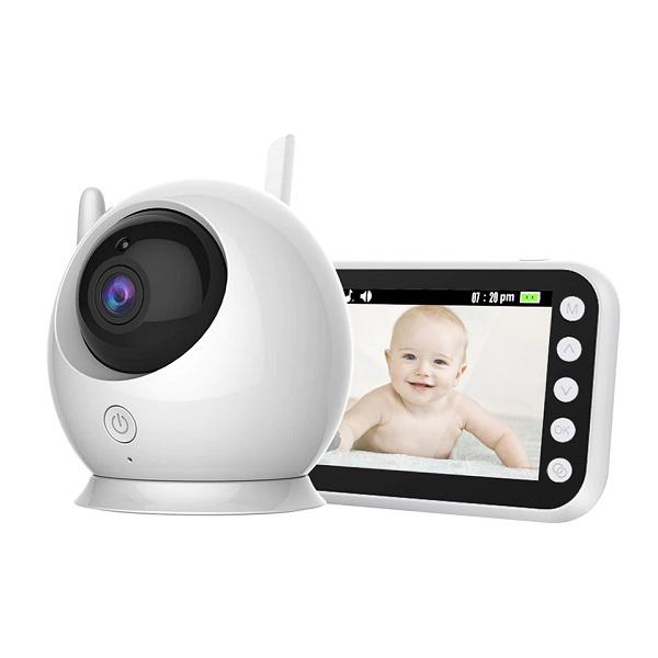 Φωτογραφία προϊόντος: OEM ABM100S 4.3in Baby Monitor Με θερμόμετρο και νανουρίσματα