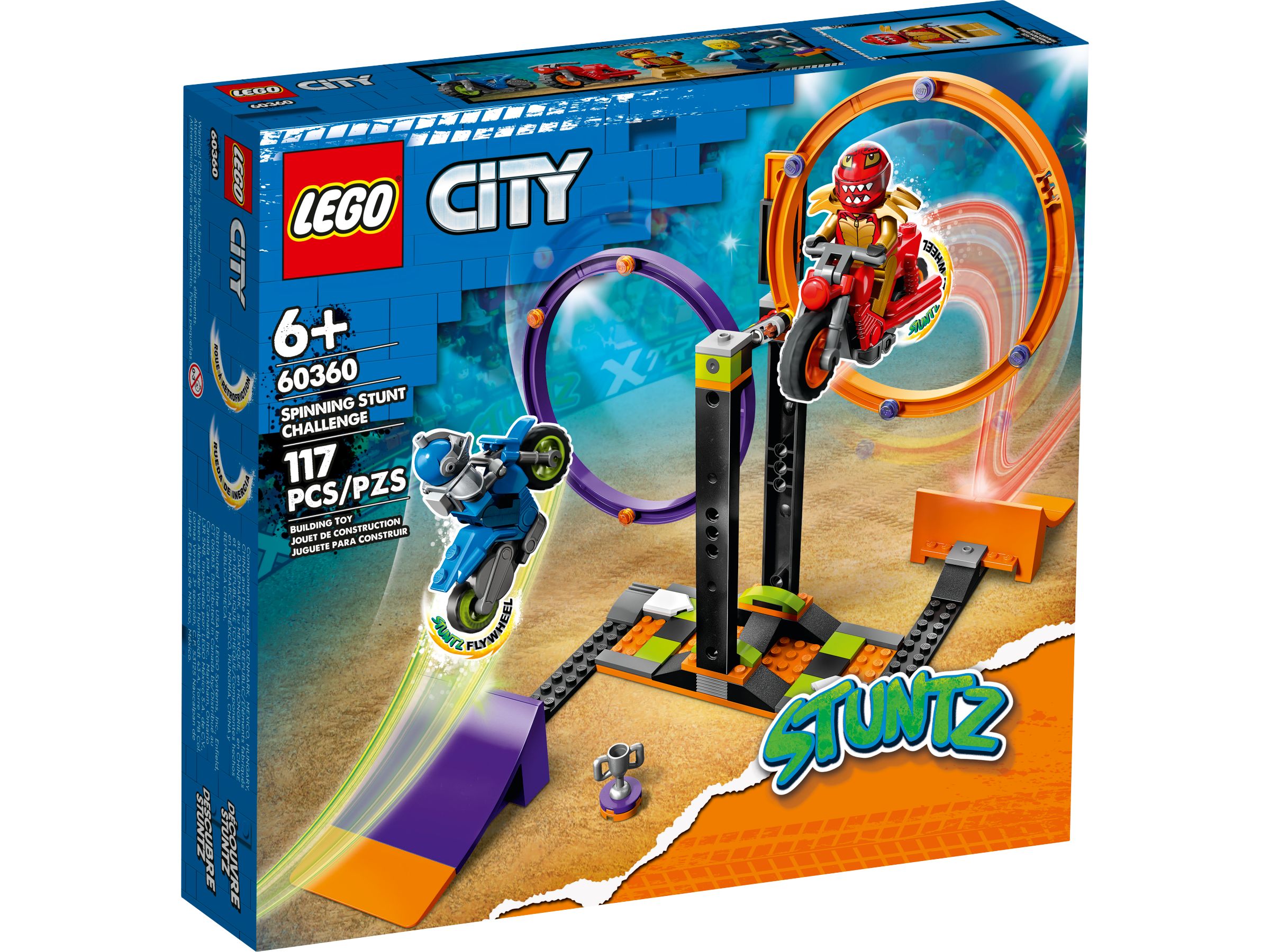 Φωτογραφία προϊόντος: Lego City Spinning Stunt Challenge (60360)