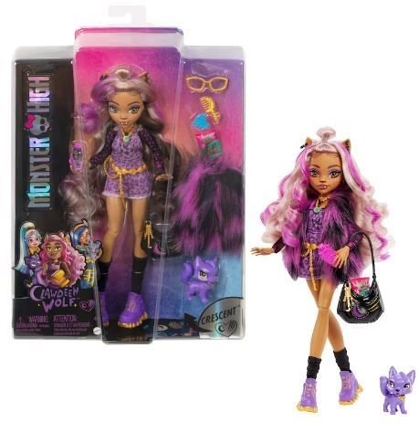 Φωτογραφία προϊόντος: Mattel Monster High Κούκλα Clawdeen (HHK52)