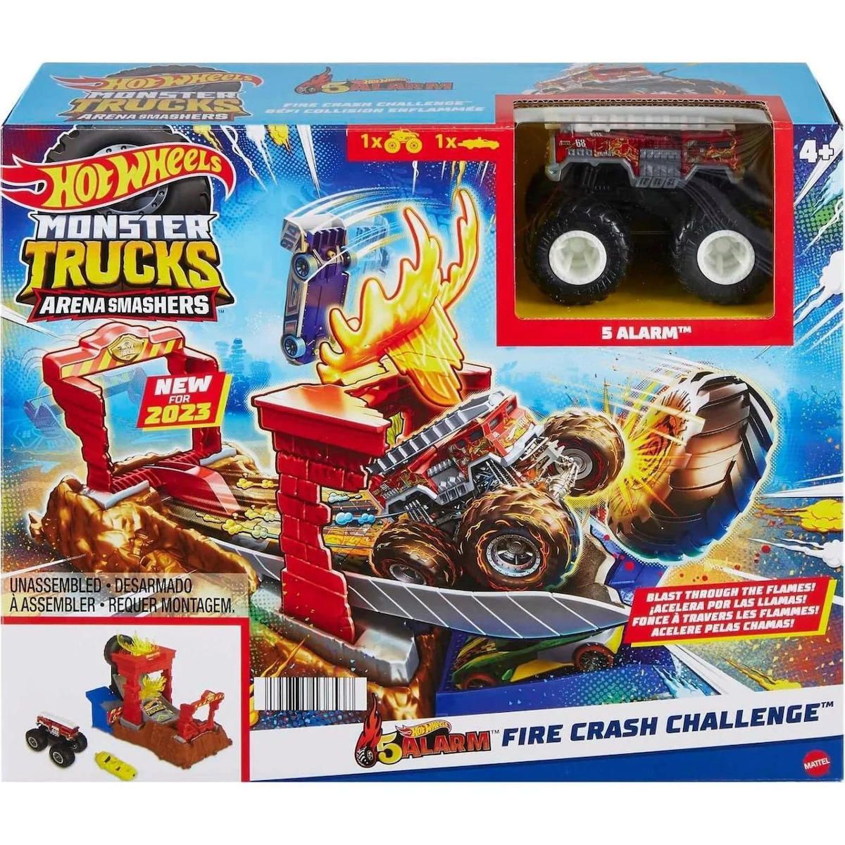 Φωτογραφία προϊόντος: Mattel Hot Wheels Σετ Παιχνιδιού Χρωμοκεραυνών με Πυροσβεστικό (HPN73)