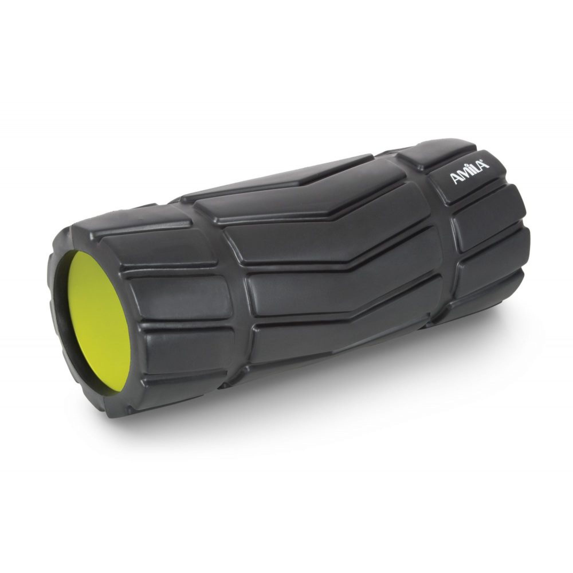 Φωτογραφία προϊόντος: AMILA Foam Roller Arrow Φ14x33cm Μαύρο/Λάιμ (96828)
