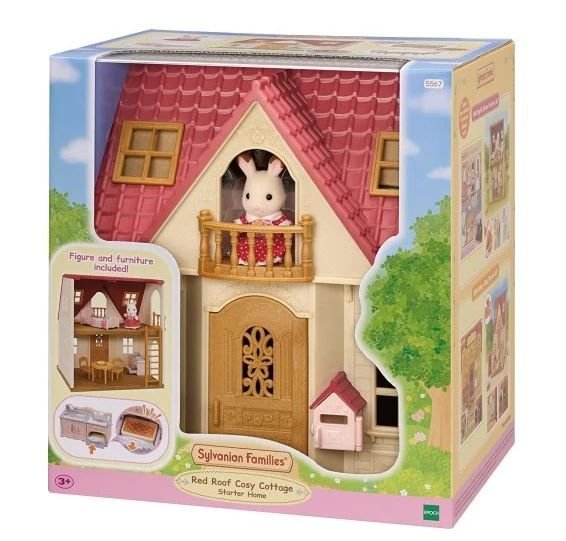 Φωτογραφία προϊόντος: Epoch Sylvanian Families Red Roof Cosy Cottage - Σπίτι Του Αγρού Με Κόκκινη Σκεπή (05567)