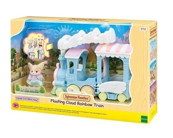 Φωτογραφία προϊόντος: Epoch Sylvanian Families Τρένο Ουράνιο Τόξο με Συννεφάκι (05702)