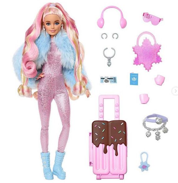 Φωτογραφία προϊόντος: Mattel Barbie Extra Fly Χιόνι (HPB16)
