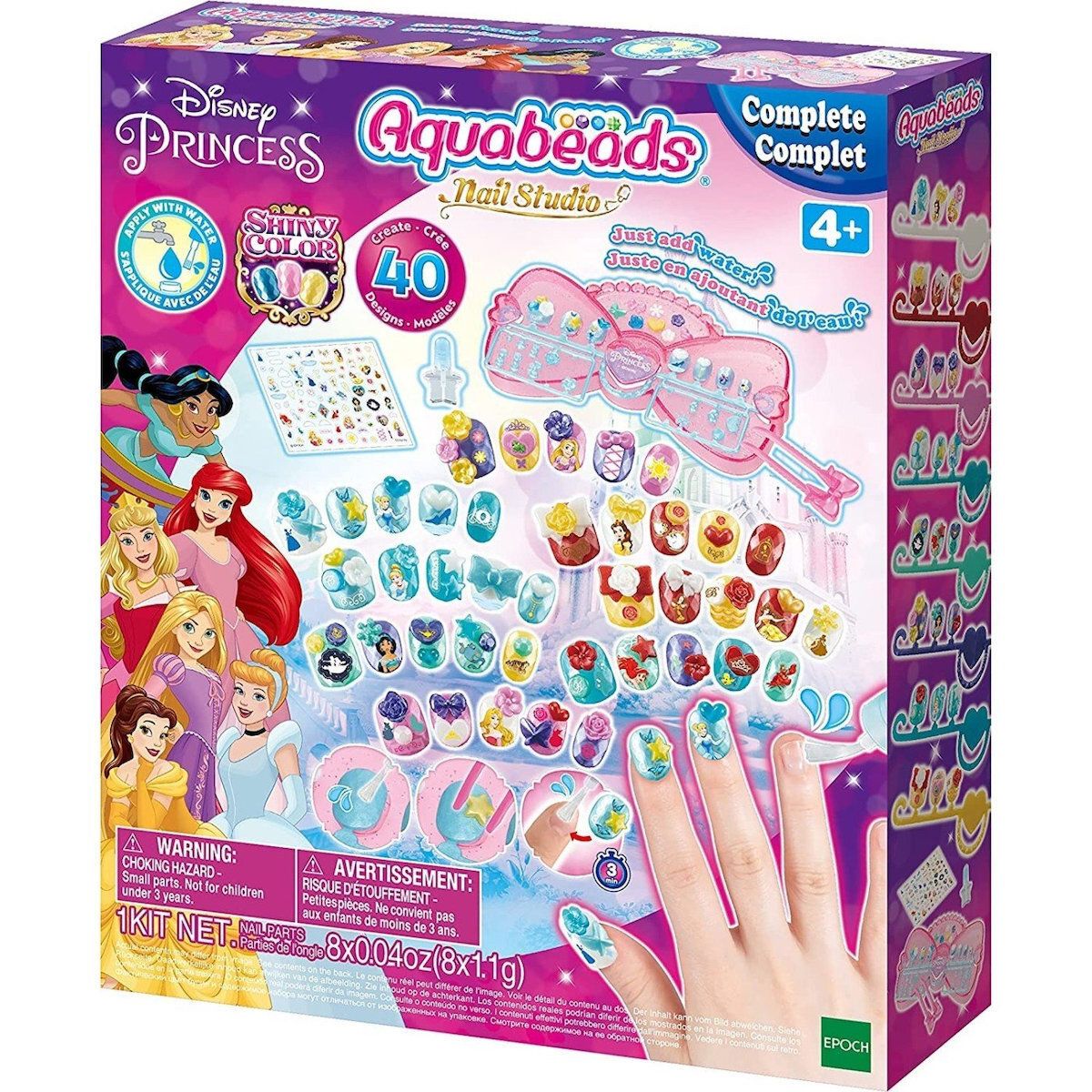 Φωτογραφία προϊόντος: Epoch Aquabeads Στούντιο Νυχιών Πριγκίπισσες Disney (35006)