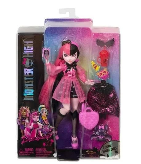 Φωτογραφία προϊόντος: Mattel Monster High Kούκλα Draculaura (HHK51)