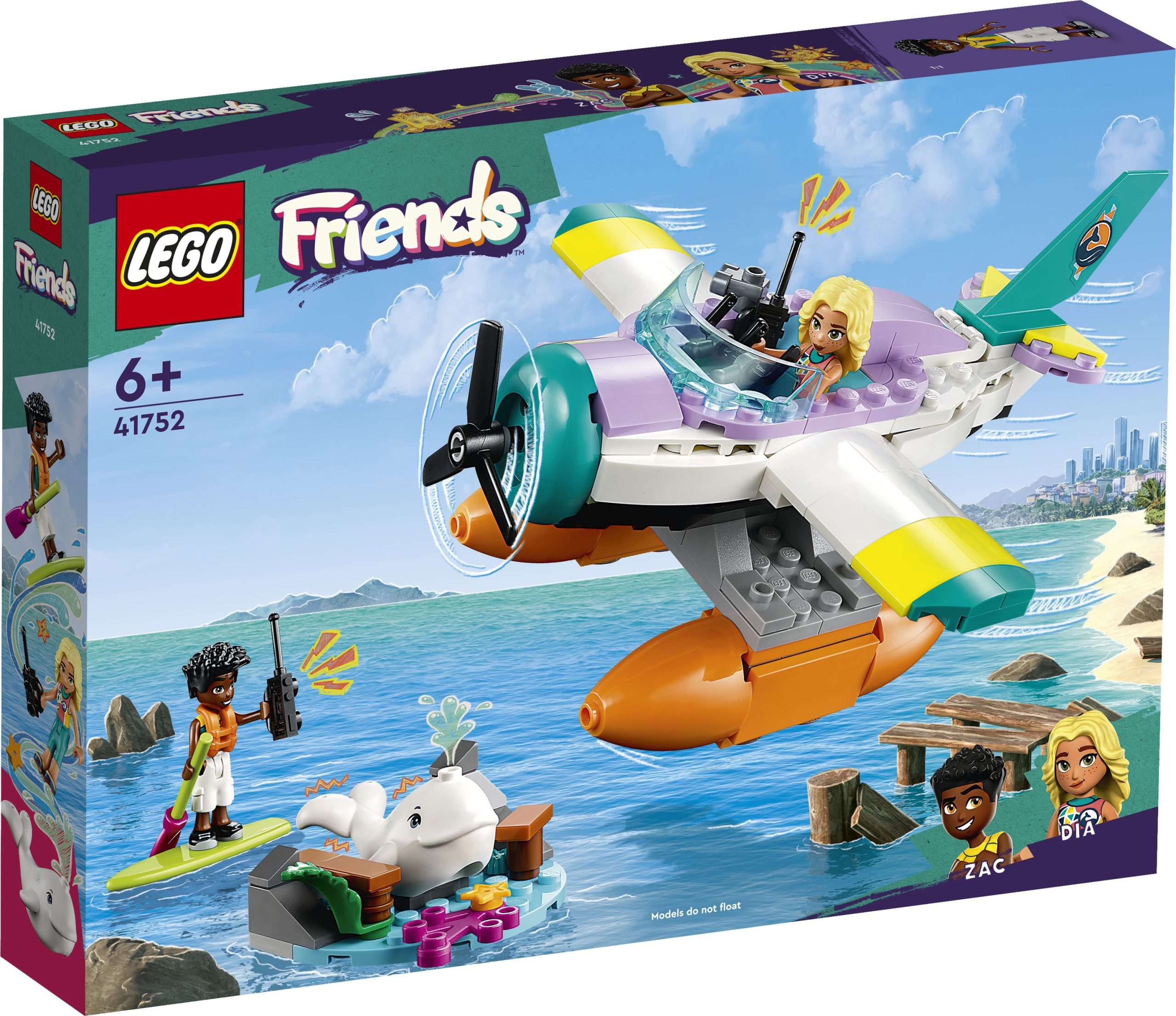 Φωτογραφία προϊόντος: LEGO Friends Διασωστικό Υδροπλάνο (41752)
