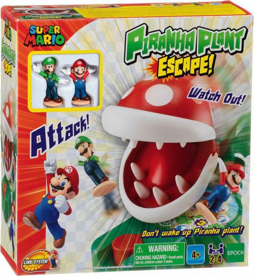 Φωτογραφία προϊόντος: Epoch Επιτραπέζιο Super Mario Piranha Plant Escape (07357)