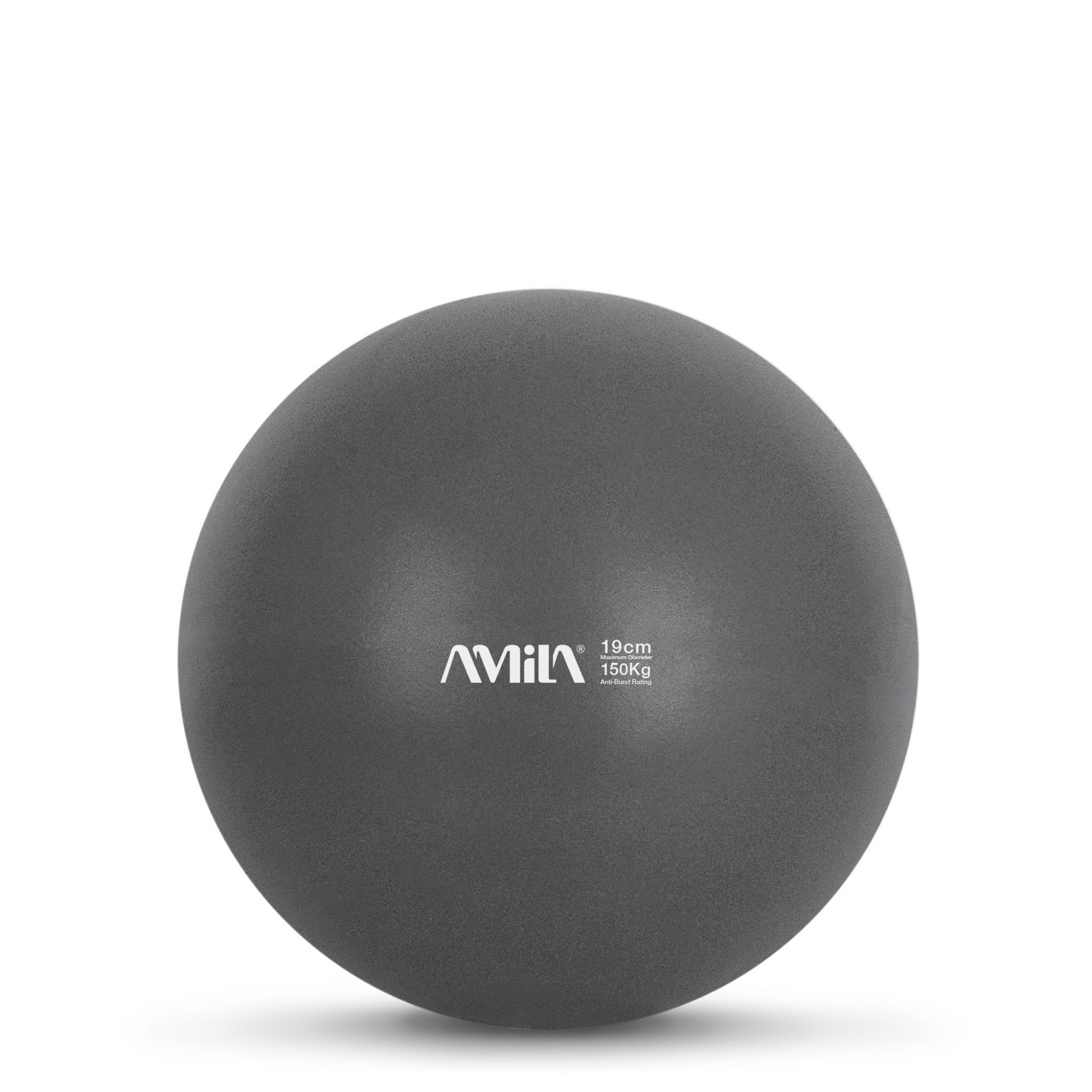 Φωτογραφία προϊόντος: Μπάλα Γυμναστικής AMILA Pilates Ball 19cm Μαύρη