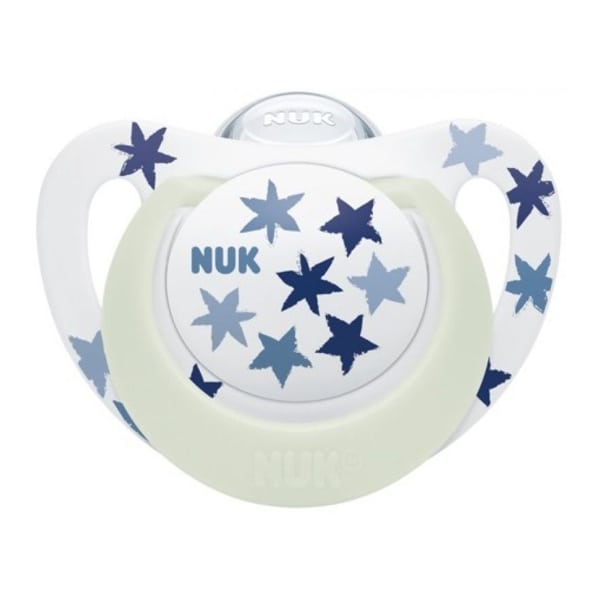 Φωτογραφία προϊόντος: Nuk Πιπίλα Σιλικόνης Star Night No18-36M (10739750)