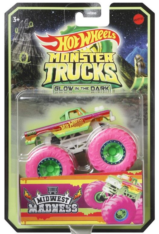 Φωτογραφία προϊόντος: Mattel Hot Wheels Monster Trucks Glow In The Dark (HCB50)