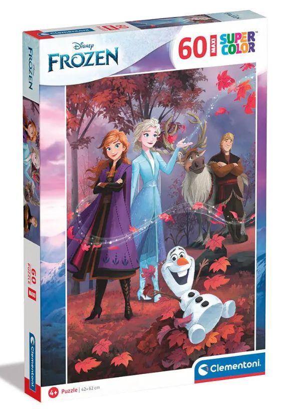 Φωτογραφία προϊόντος: Clementoni Παζλ 60 Maxi Supercolor Frozen 2 (1200-26474)
