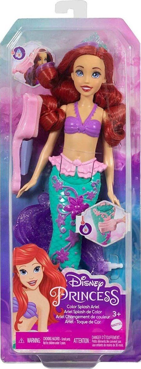 Φωτογραφία προϊόντος: Mattel Disney Princess Color Change Άριελ (HLW00)