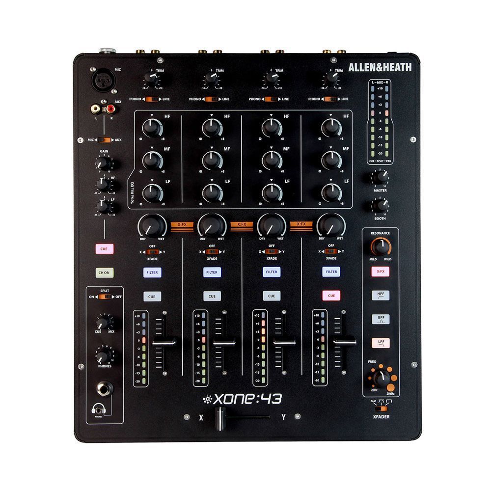 Φωτογραφία προϊόντος: Allen Heath Allen & Heath XONE-43 - Dj Μίκτης 4 καναλιών
