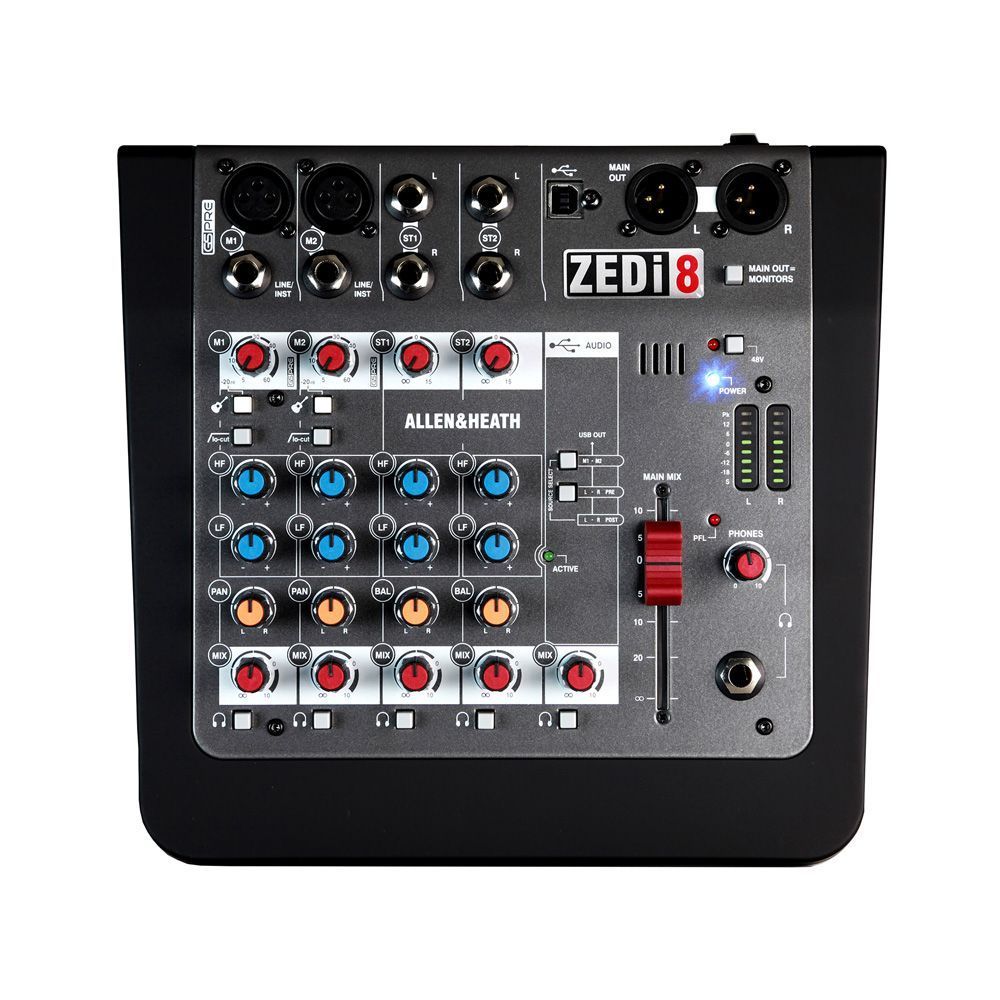 Φωτογραφία προϊόντος: Allen Heath Allen & Heath ZED i8 - Κονσόλα Ήχου με USB