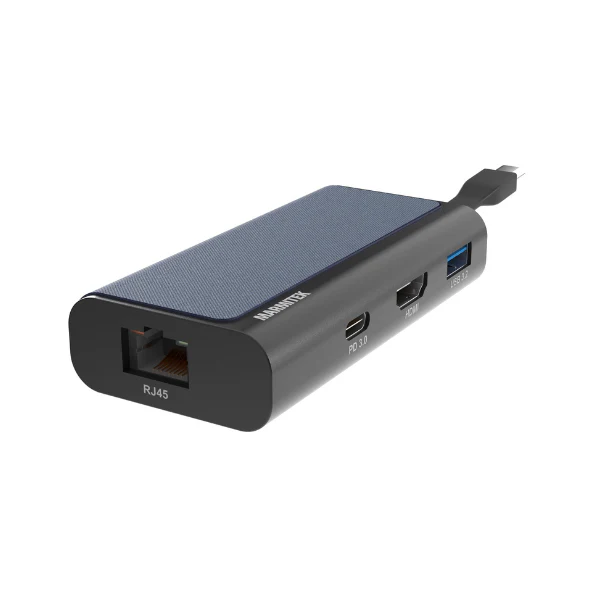 Φωτογραφία προϊόντος: Marmitek Connect USB-C Hub 4 - Docking station 1-in / 4-out