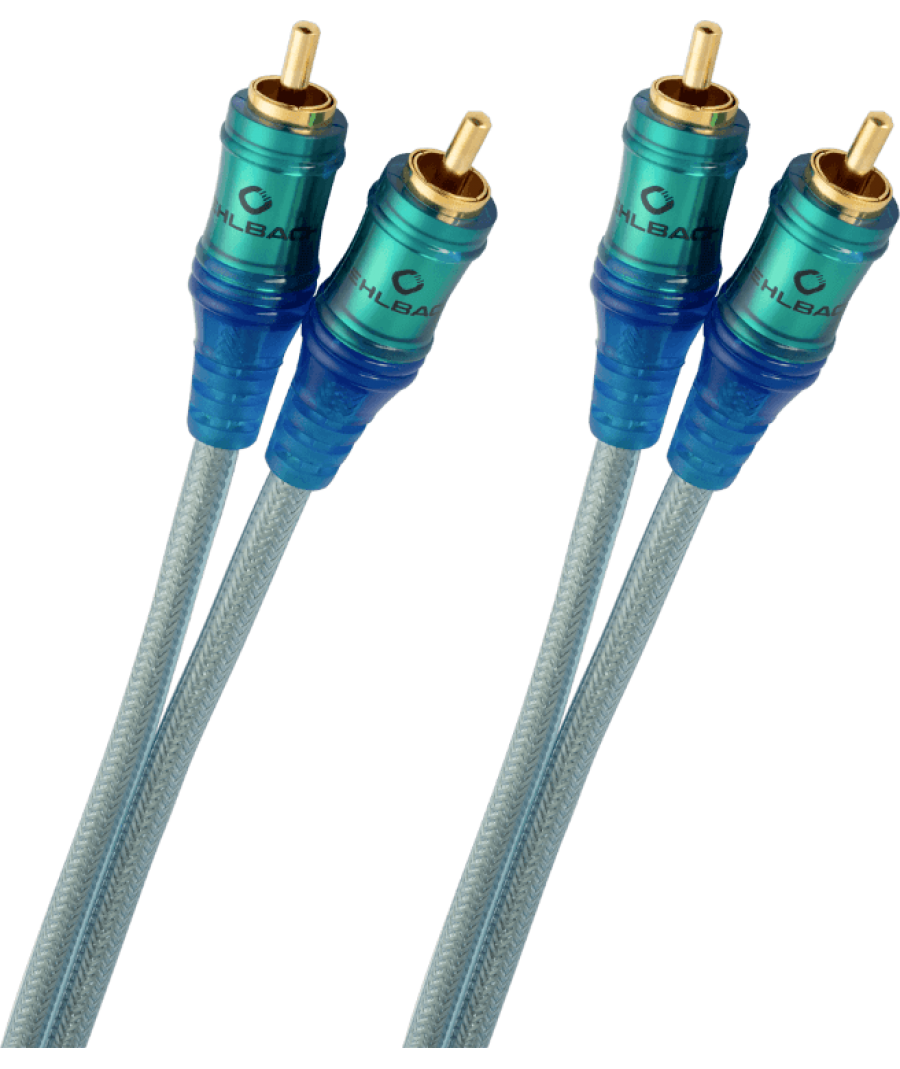 Φωτογραφία προϊόντος: Oehlbach Ice Blue 1.5m - Καλώδιο ήχου Interconnect 2 x RCA - 2 x RCA 1.5m