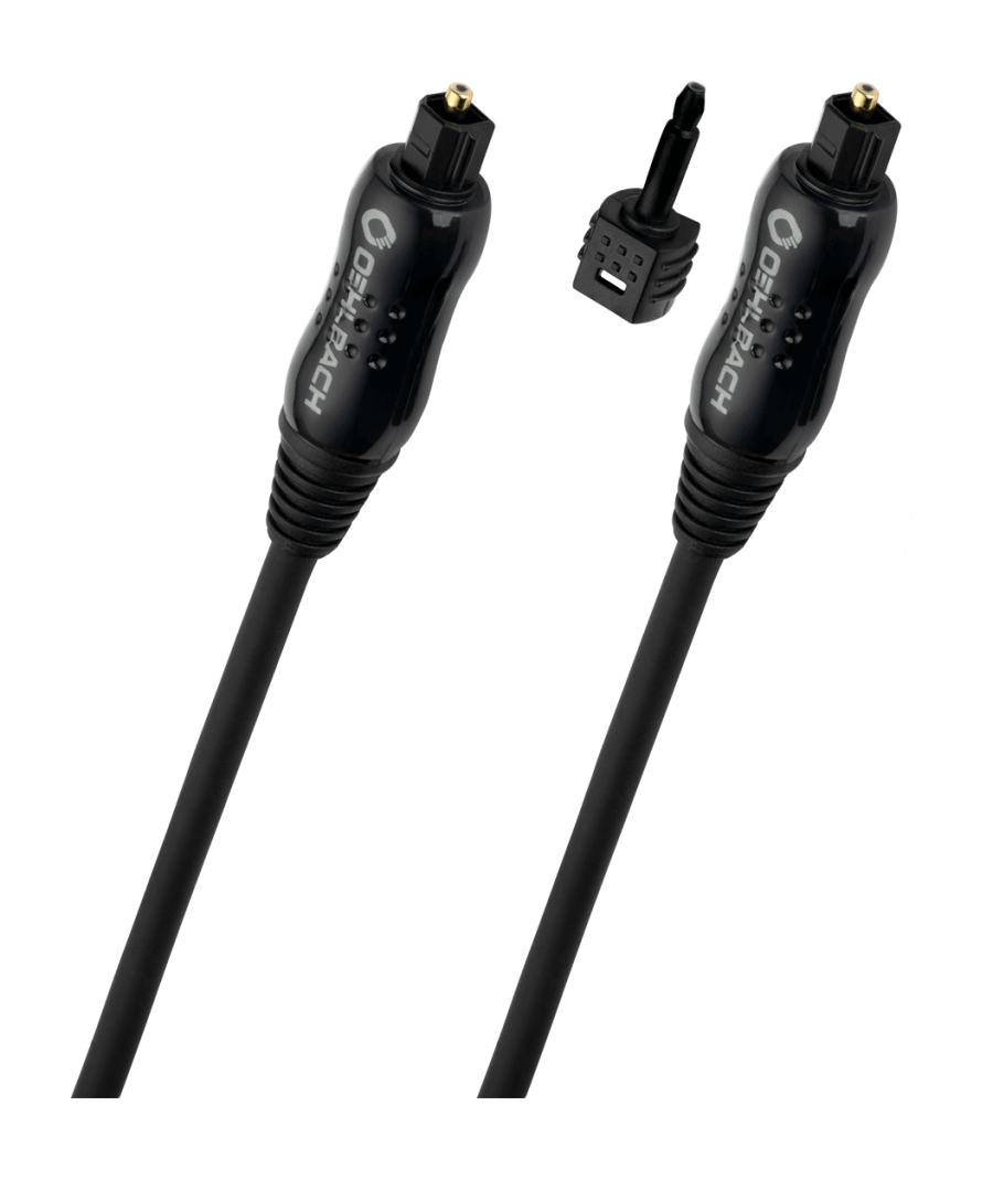 Φωτογραφία προϊόντος: Oehlbach Opto Star Black 1.5m - Καλώδιο οπτικής ίνας 1.5m με αντάπτορα TOSLINK 3.5mm