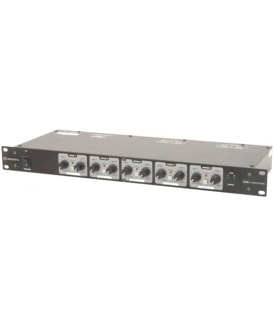 Φωτογραφία προϊόντος: Adastra Z-5M - Zoning Μίκτης Rackmount 1U