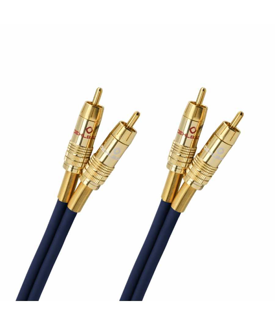 Φωτογραφία προϊόντος: Oehlbach NF 1 Master 2m - Καλώδιο ήχου Interconnect 2 x RCA – 2 x RCA 2m Blue