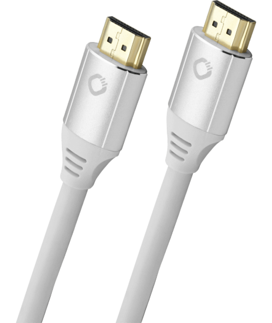 Φωτογραφία προϊόντος: Oehlbach Black Magic MKII White 0.75m - Καλώδιο HDMI υψηλής ταχύτητας 0.75m