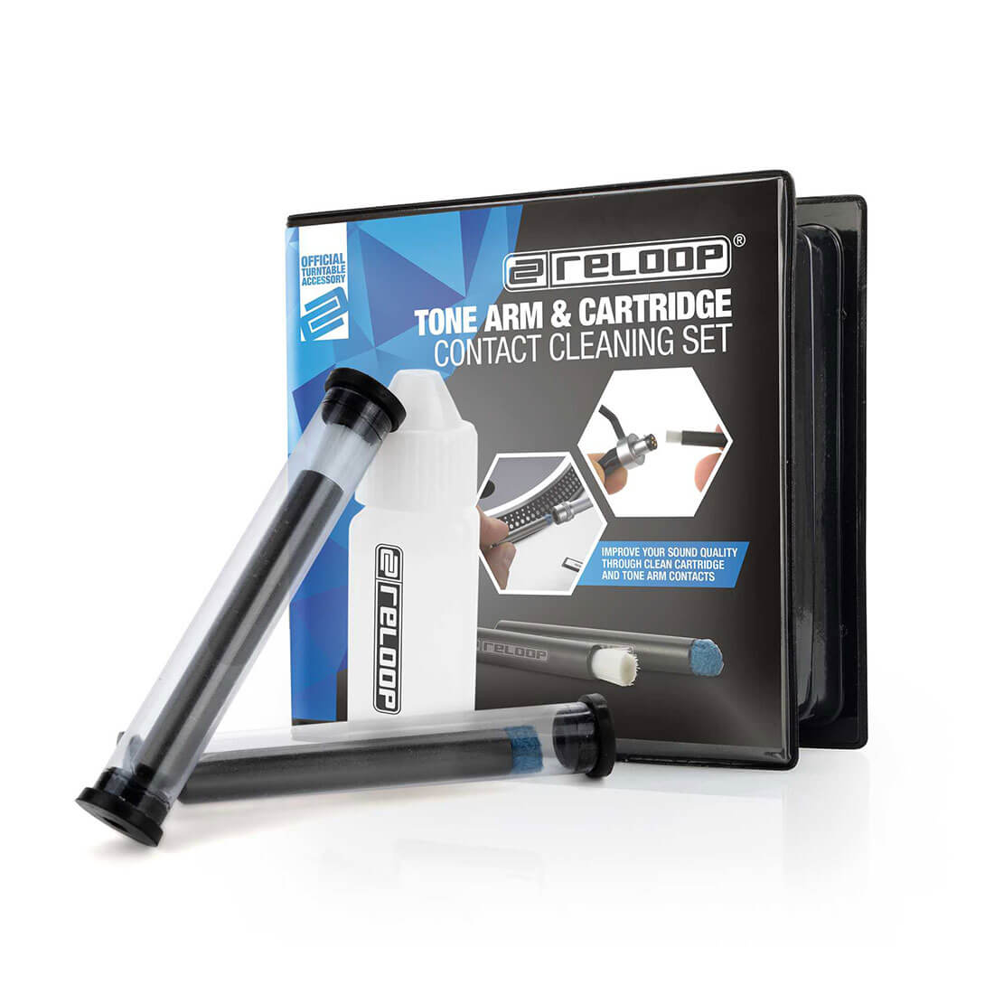 Φωτογραφία προϊόντος: Reloop Tone Arm & Cartridge Contact Cleaning Set - Kit καθαρισμού βραχίονα και κεφαλών
