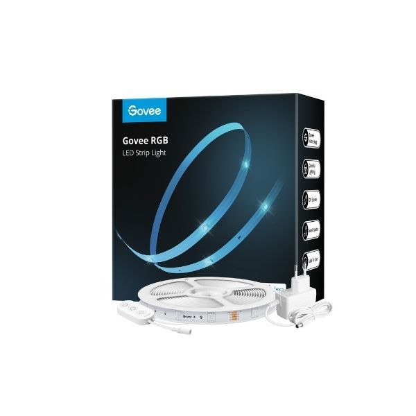 Φωτογραφία προϊόντος: Govee H615A RGB LED Strip Lights 5m - LED Strip συνολικού μήκους 5 μέτρα
