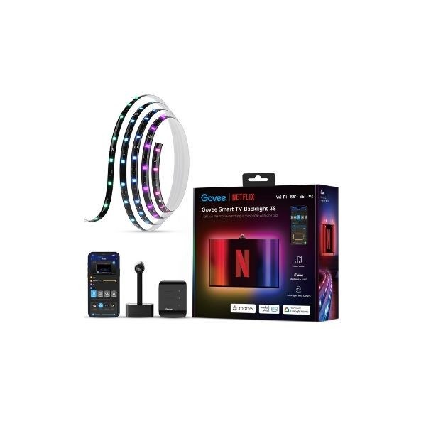 Φωτογραφία προϊόντος: Govee H6098 TV Backlight 3S (55-65 inch) - Έξυπνος οπίσθιος φωτισμός TV (Netflix Edition)