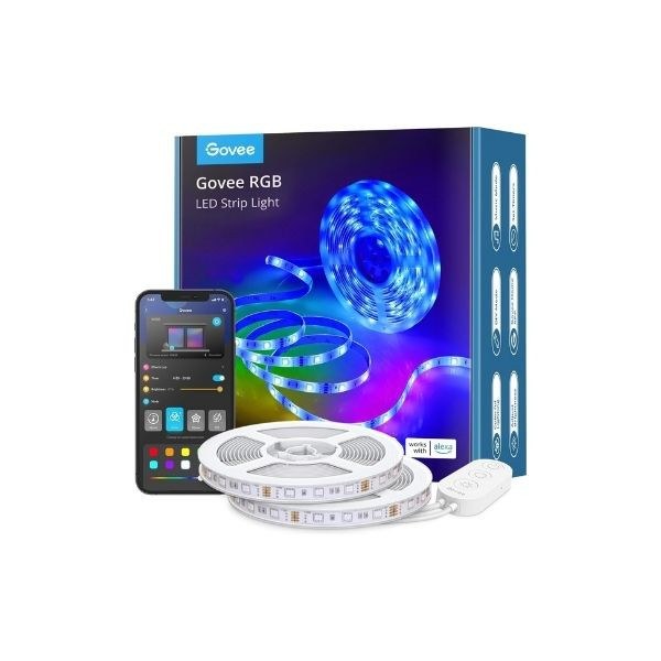 Φωτογραφία προϊόντος: Govee H6110 RGB LED Strip Lights 2x5m - LED Strip συνολικού μήκους 10 μέτρα