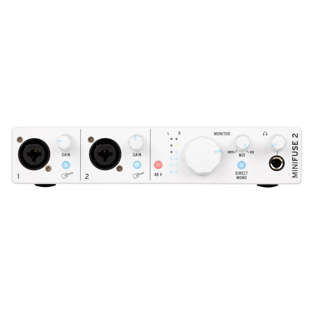 Φωτογραφία προϊόντος: Arturia MiniFuse 2 White - Φορητή κάρτα ήχου USB 2 in / 2 out