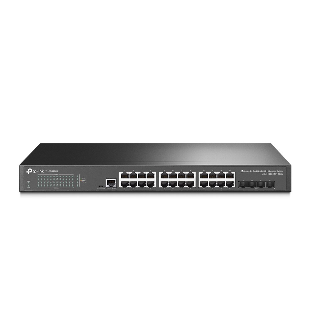 Φωτογραφία προϊόντος: TP-LINK SWITCH TL-SG3428X 24xGIGABIT,4x10G MANAGED