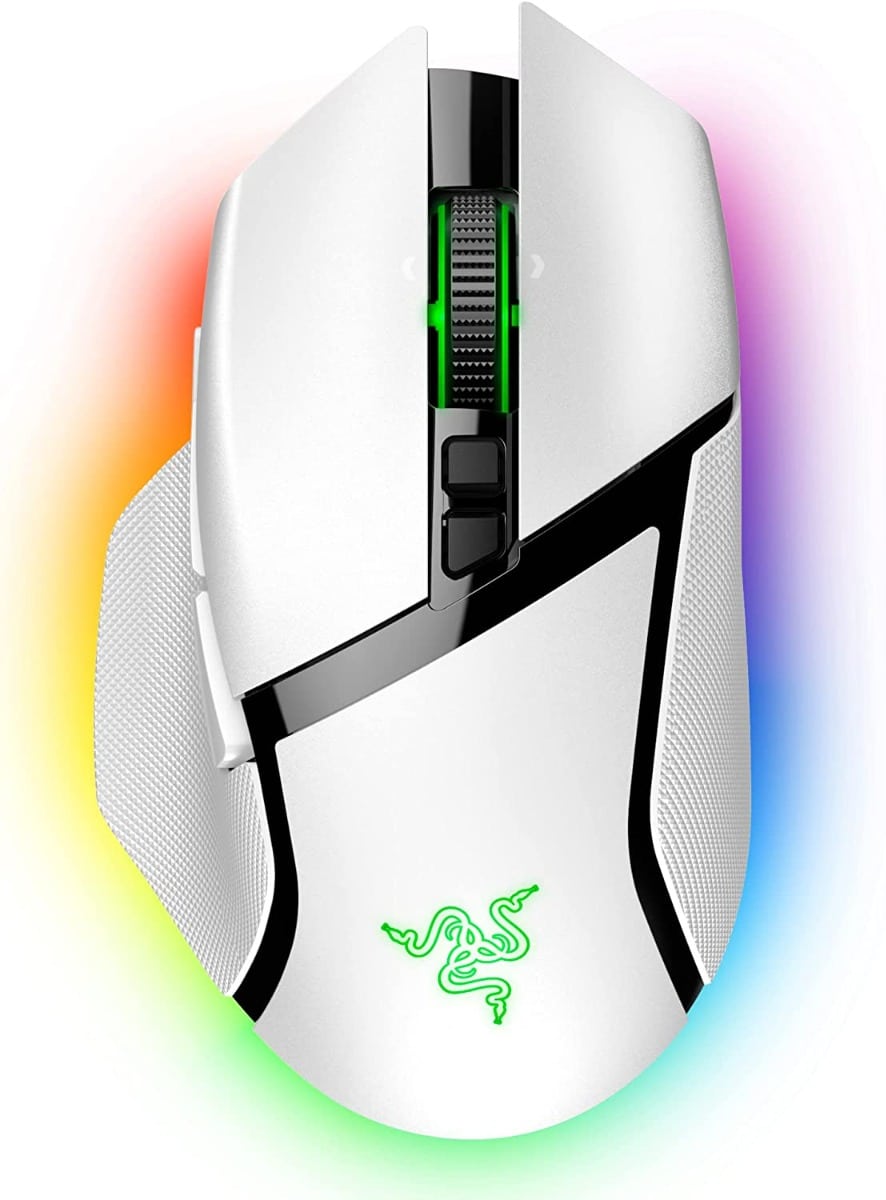 Φωτογραφία προϊόντος: Razer BASILISK V3 PRO WHITE WIRELESS - Optical Switches - Tilt Wheel - 11 Buttons - 30k Sensor
