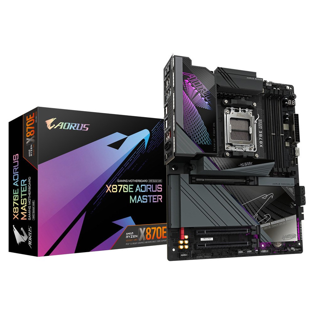 Φωτογραφία προϊόντος: GIGABYTE MOTHERBOARD X870E AORUS MASTER, DDR5, ATX
