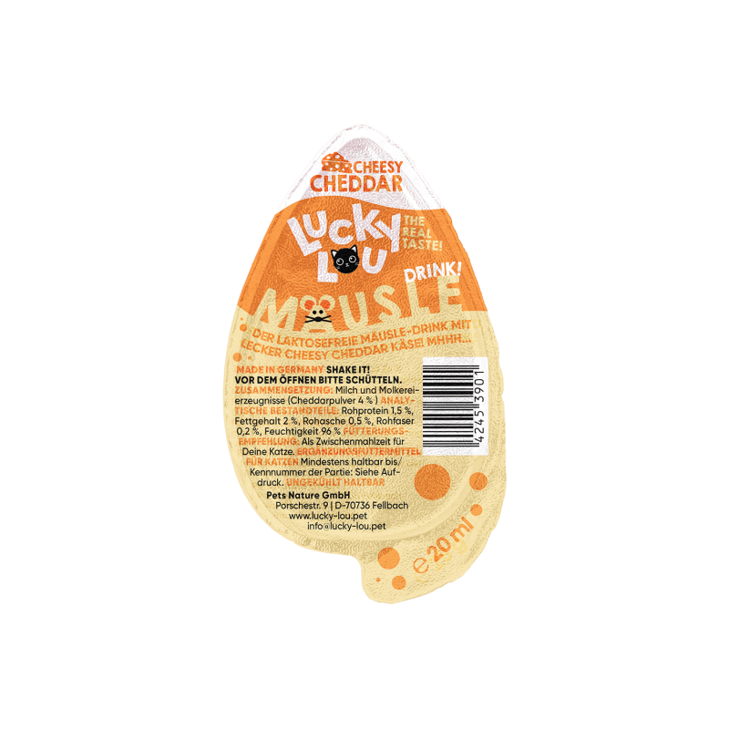 Φωτογραφία προϊόντος: Lucky Lou Mausle Drink Sanck Cheddar 20 ml