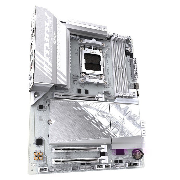 Φωτογραφία προϊόντος: GIGABYTE MOTHERBOARD B850 AORUS ELITE WIFI7 ICE, AM5 ATX