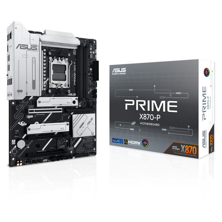 Φωτογραφία προϊόντος: ASUS MOTHERBOARD PRIME X870-P, AM5, ATX