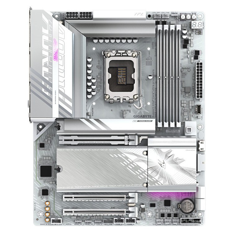 Φωτογραφία προϊόντος: GIGABYTE MOTHERBOARD B860 AORUS ELITE WIFI7 ICE DDR5, 1851, ATX