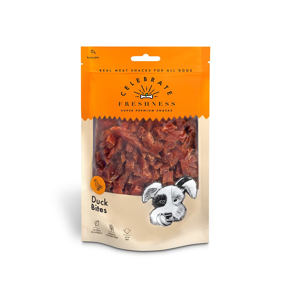 Φωτογραφία προϊόντος: Celebrate Freshness CELEBRATE GRAIN FREE DUCK BITES 100GR ..