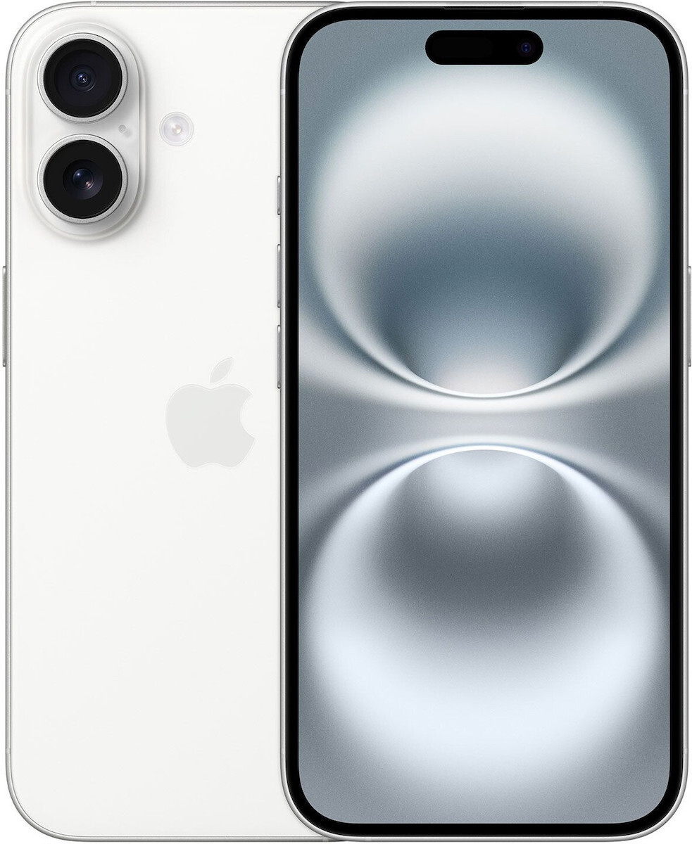 Φωτογραφία προϊόντος: Apple iPhone 16 (8GB/128GB) White