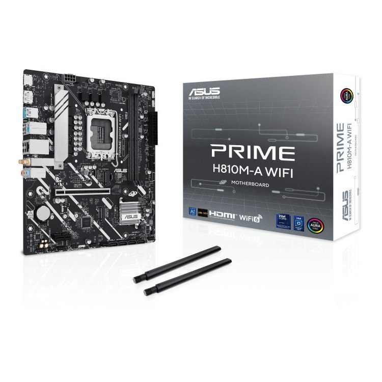 Φωτογραφία προϊόντος: ASUS MOTHERBOARD PRIME H810M-A WIFI, DDR5, 1851, MATX