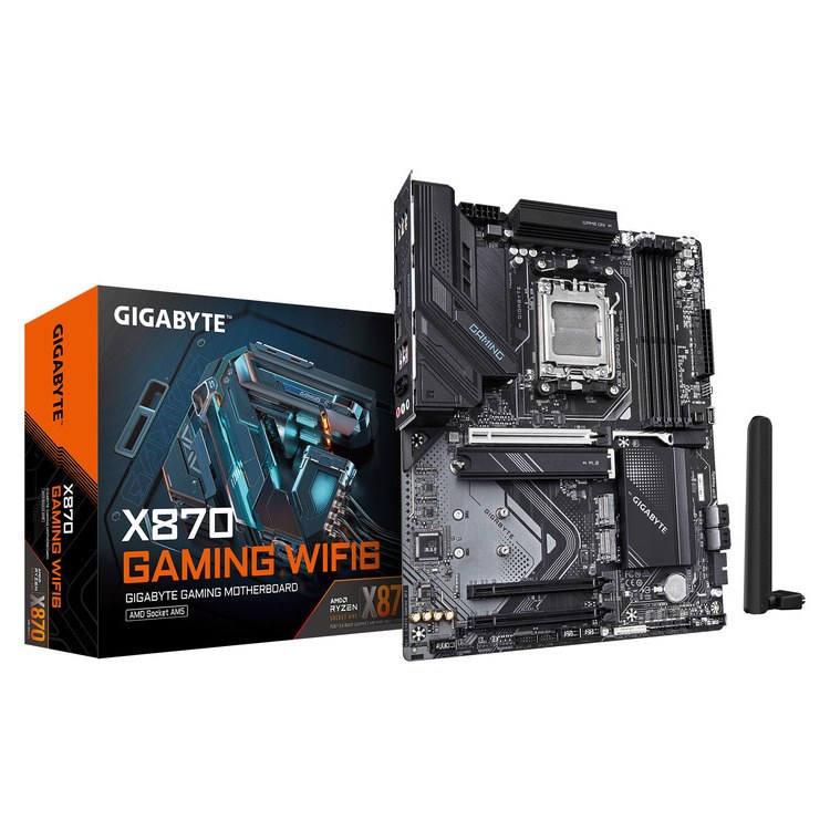 Φωτογραφία προϊόντος: GIGABYTE MOTHERBOARD X870 GAMING WF6, AM5, ATX, DDR5